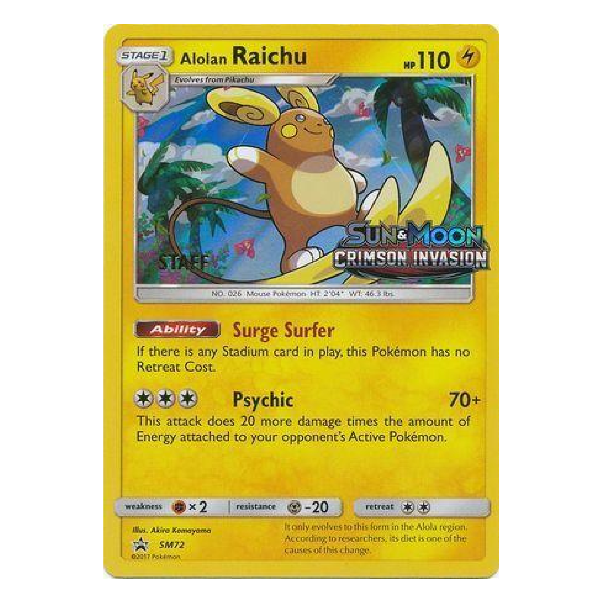 Alolan Raichu (Staff)