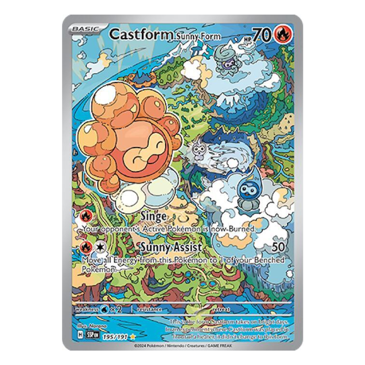 Castform Sunny Form