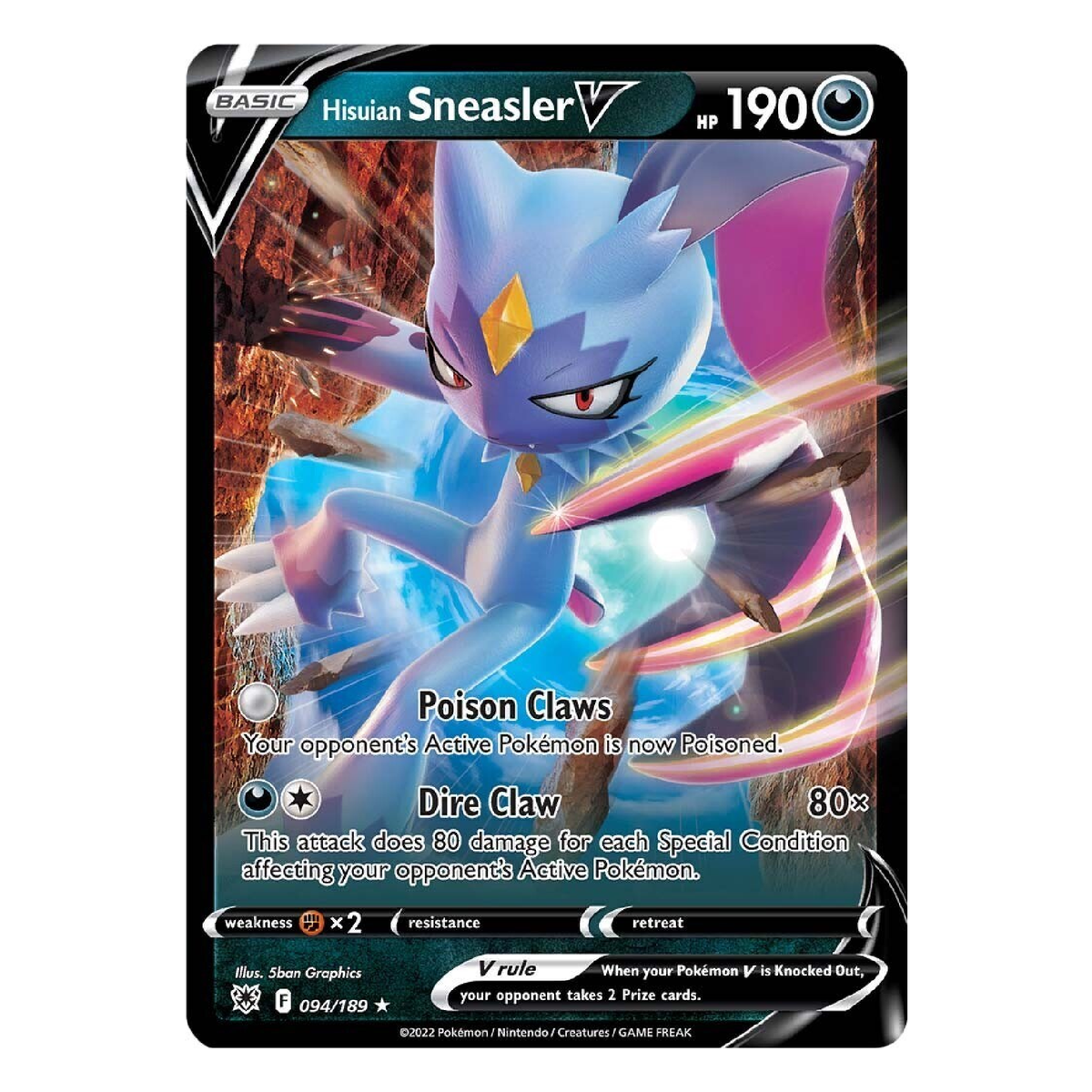 Hisuian Sneasler V
