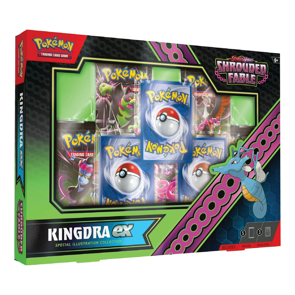 Scarlet & Violet - Shrouded Fable Kingdra EX Special Collection