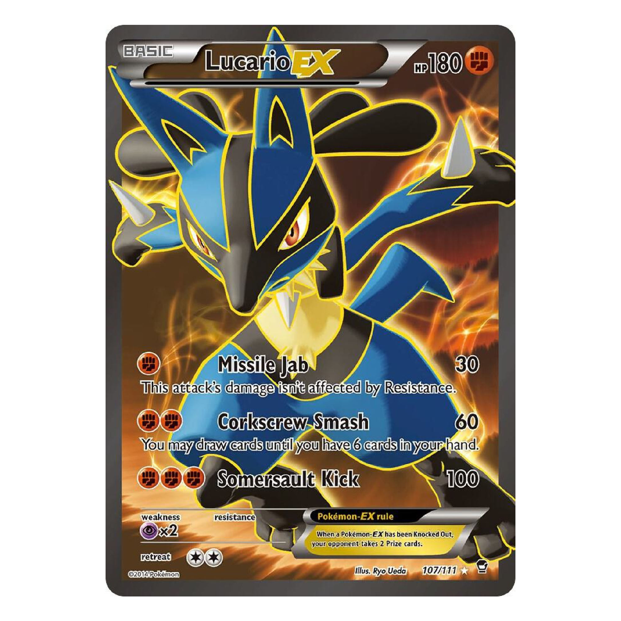 Lucario EX (Lightly Played)