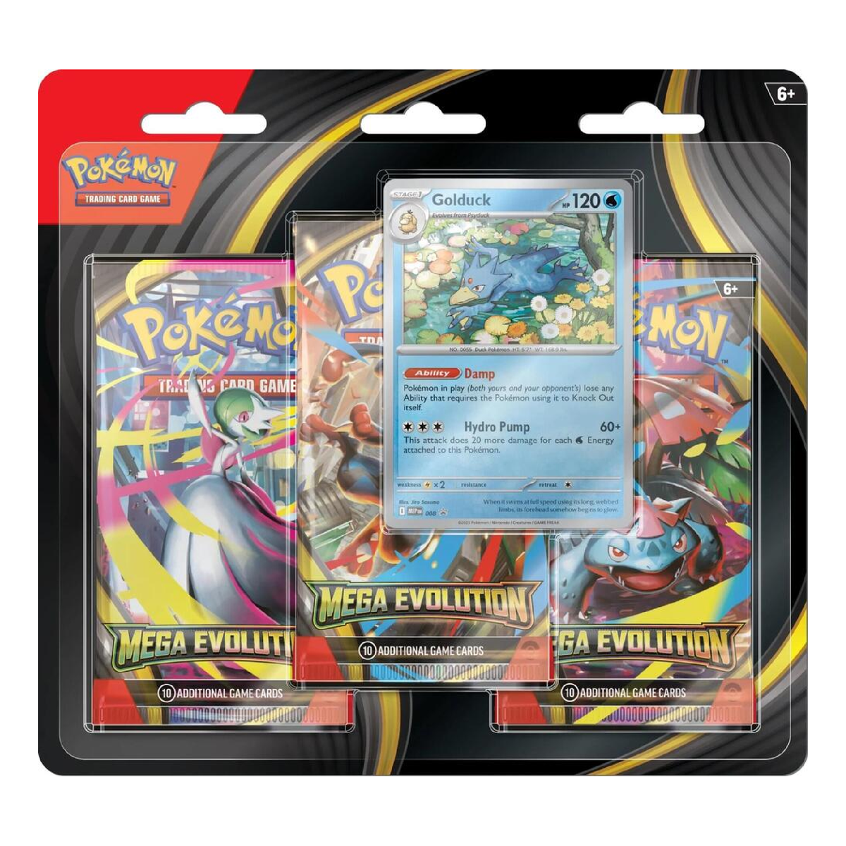 Mega Evolution _ 3 Pack Blister (Golduck)