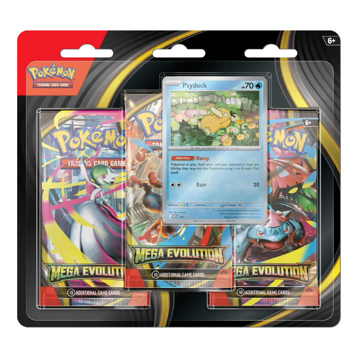 Mega Evolution - 3 Pack Blister (Psyduck)