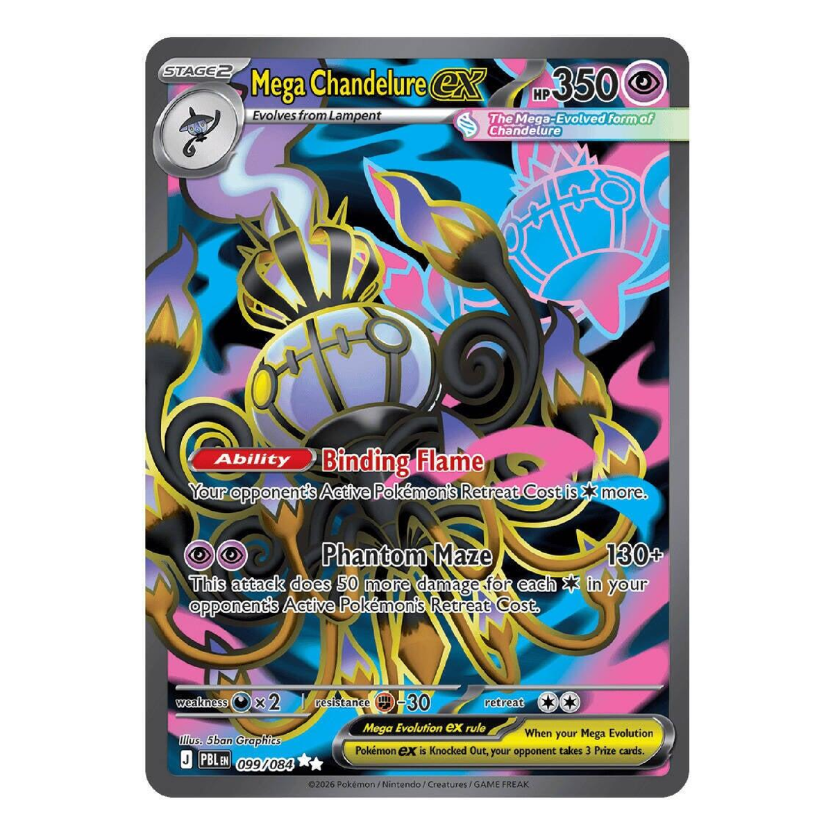 Mega Chandelure EX