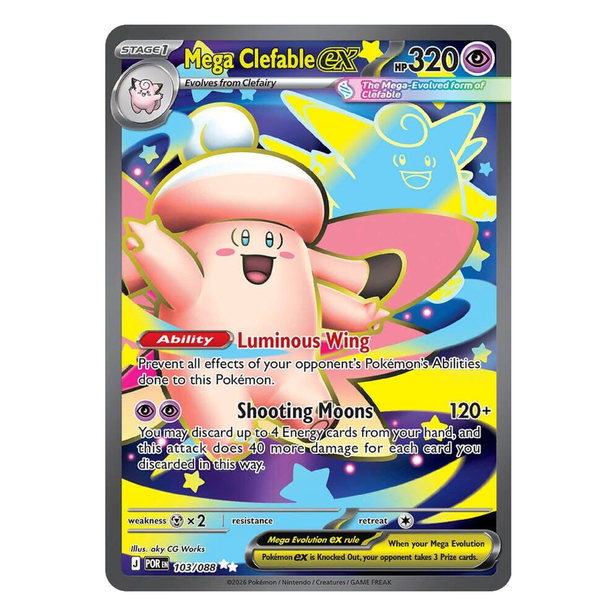 Mega Clefable EX