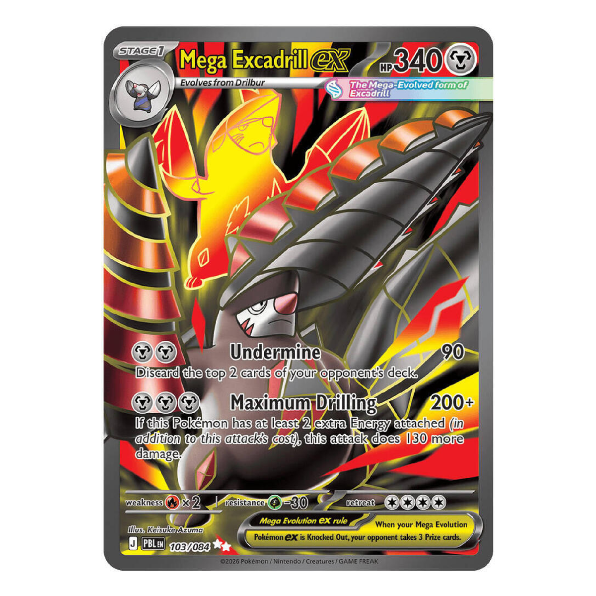 Mega Excadrill EX