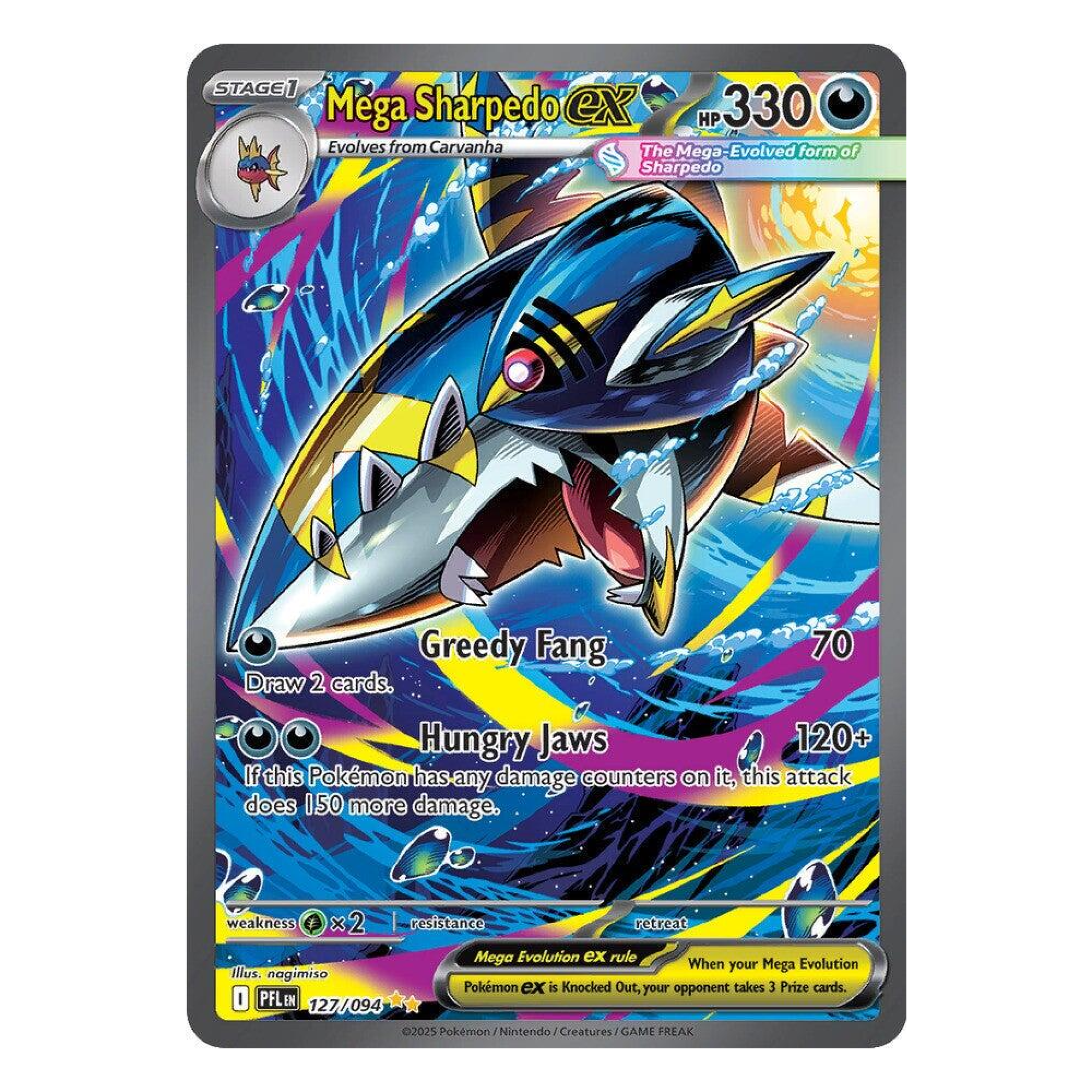 Mega Sharpedo EX