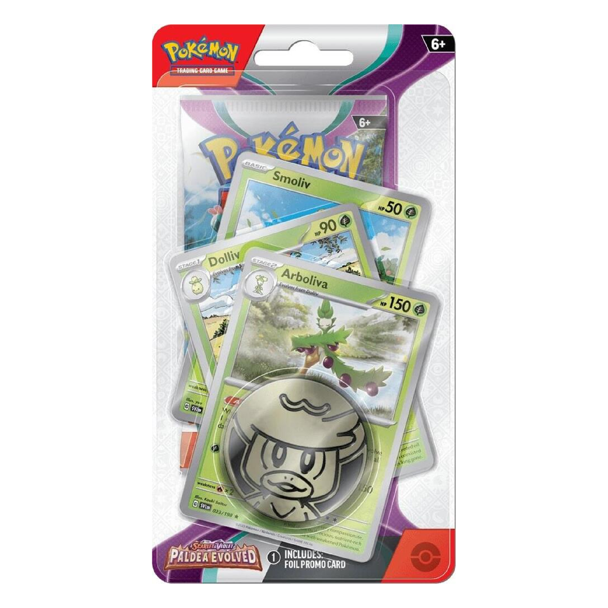 Scarlet & Violet - Paldea Evovled Premium Checklane Blister (Random)