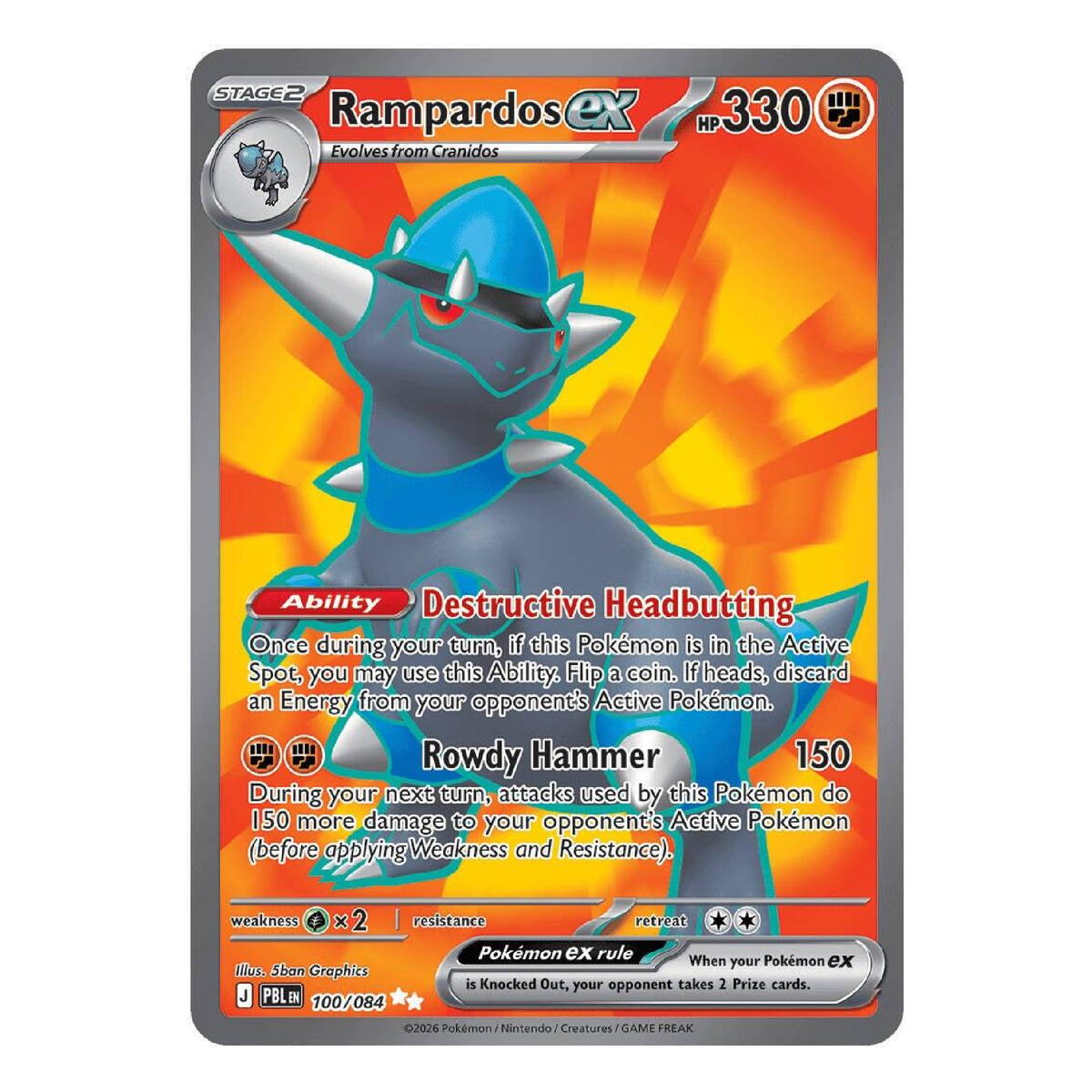 Rampardos EX