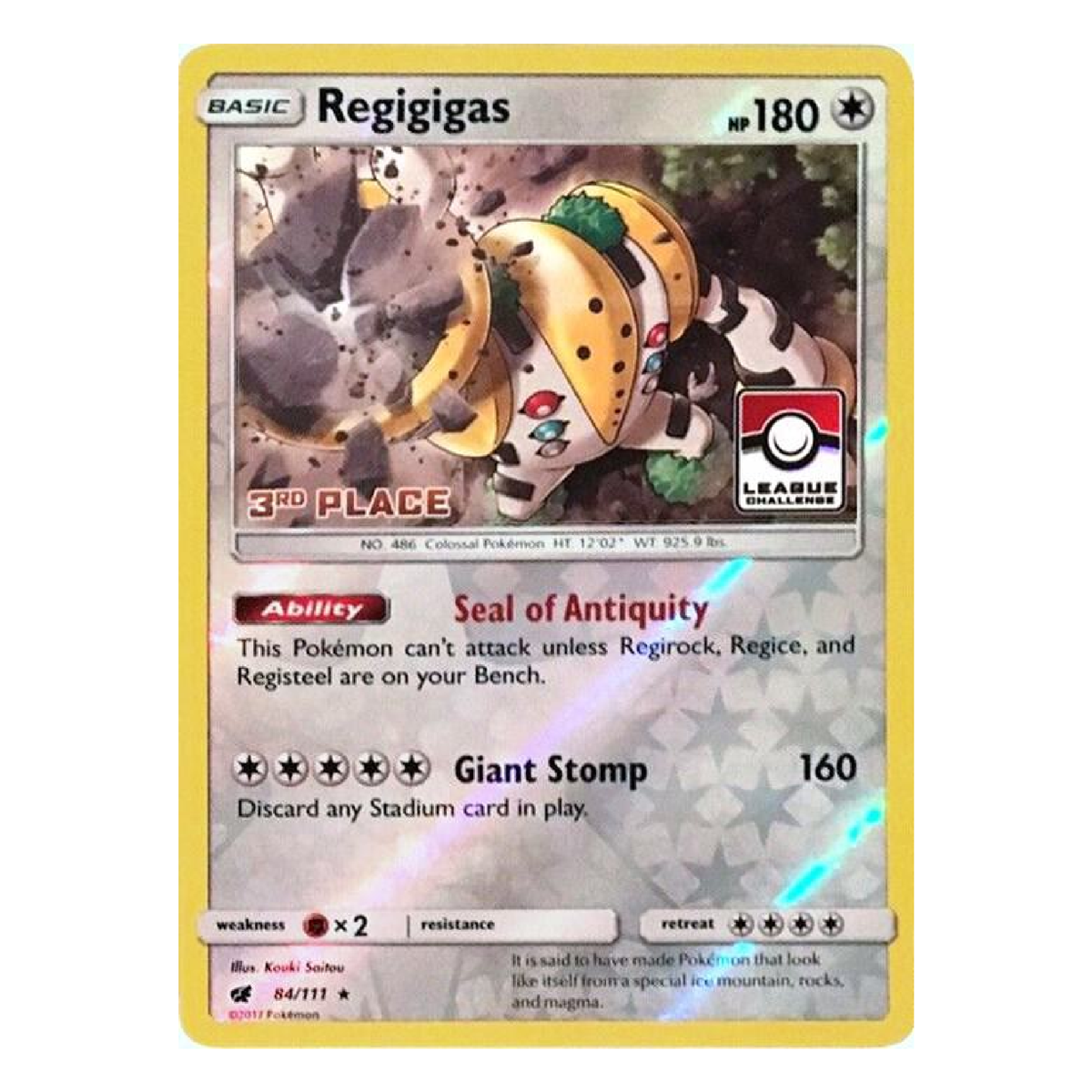Regigigas (3rd Place)