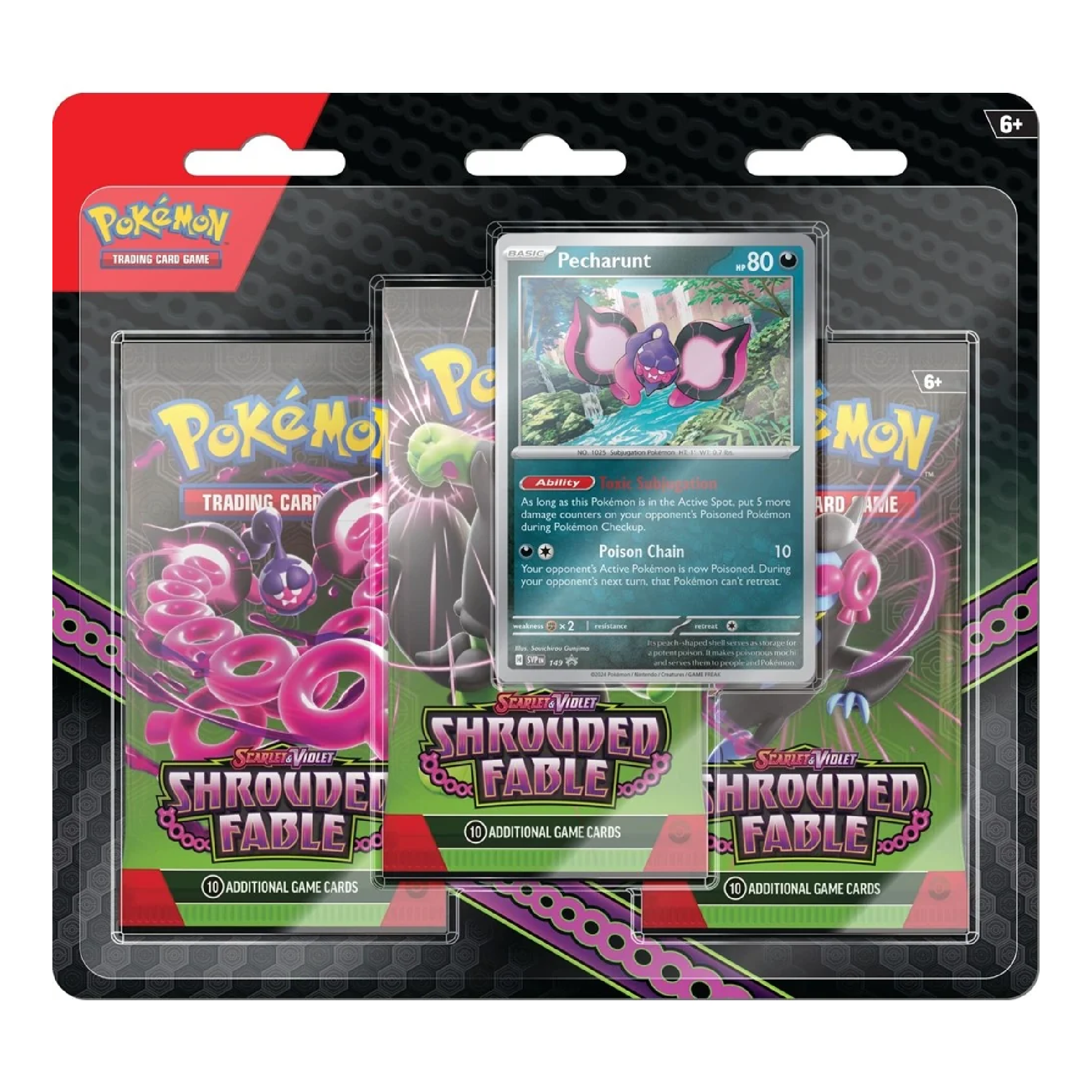 Scarlet & Violet - Shrouded Fable 3 Pack Blister