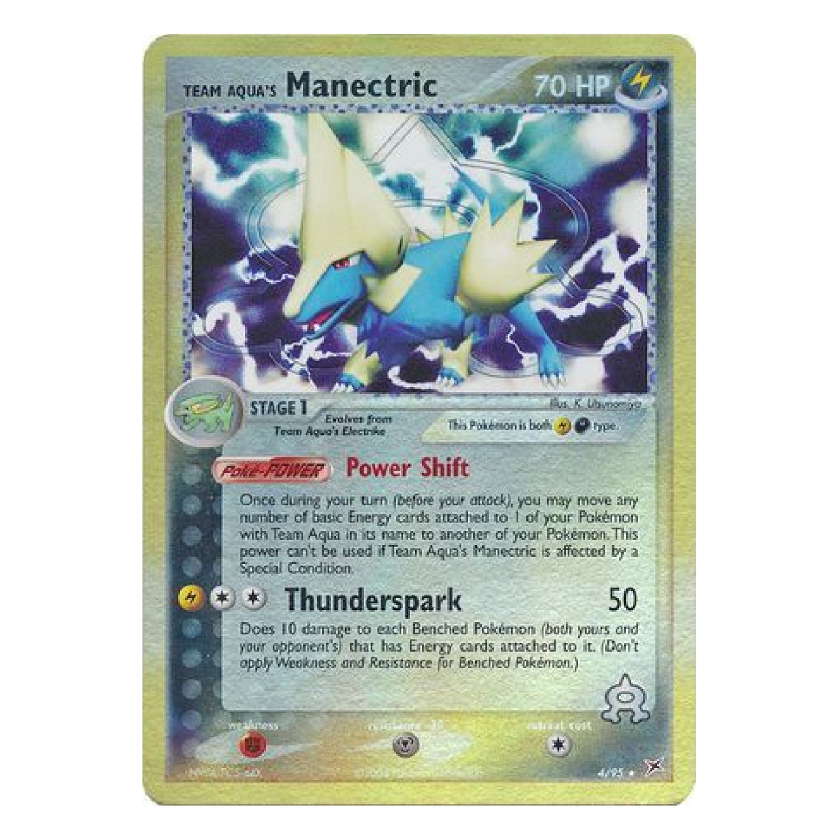 Team Aqua's Manectric