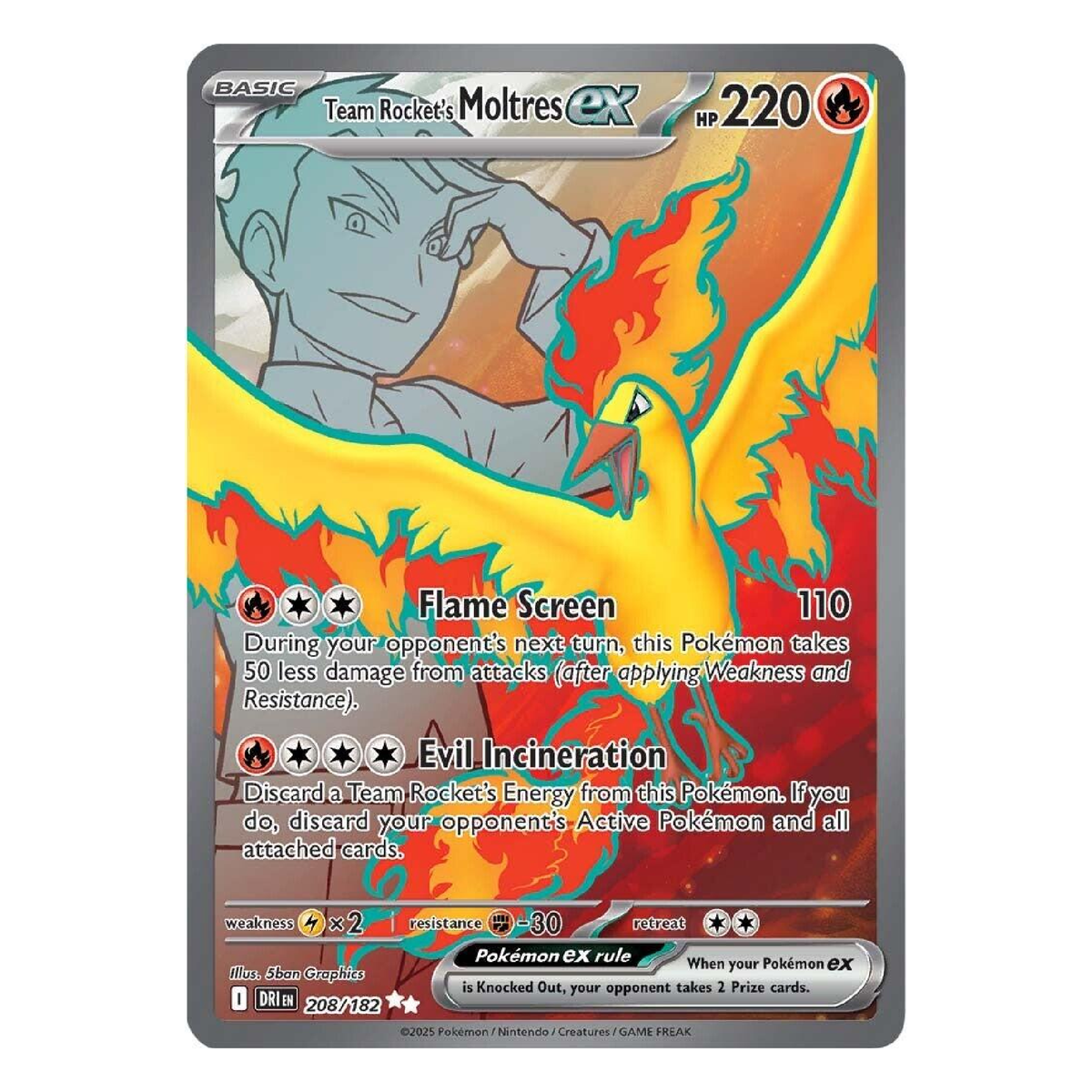Team Rocket's Moltres EX